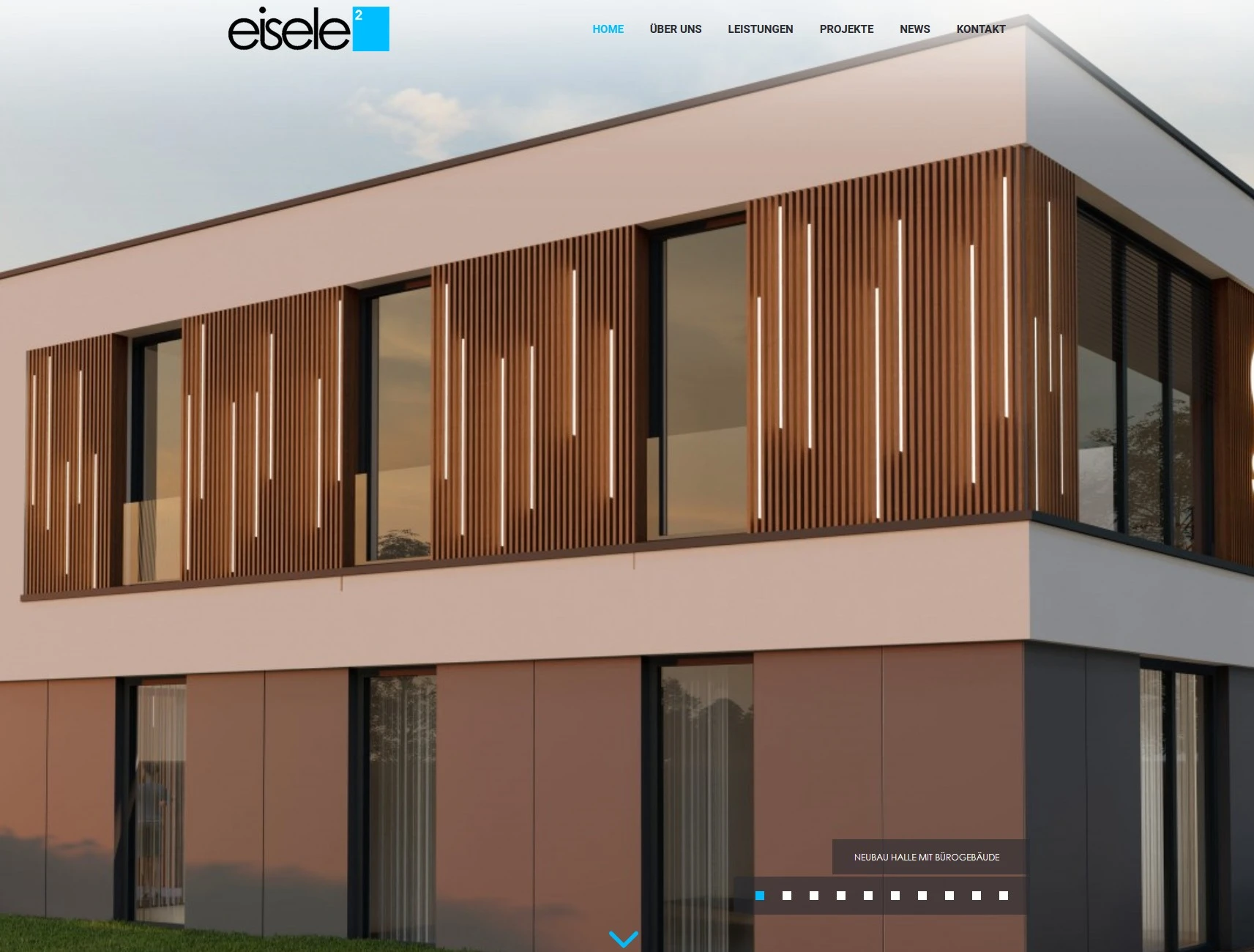 Architekturbüro Eisele — website screenshot